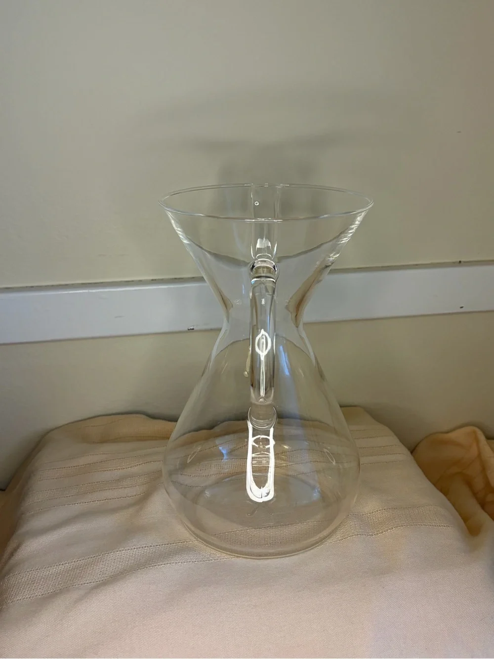 Chemex Glass Pour-Over Coffee Carafe with Handle 8 cup